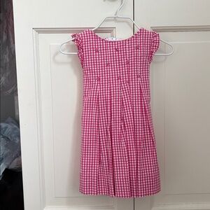 Florence Eiseman Pink gingham pleated dress Size 18m